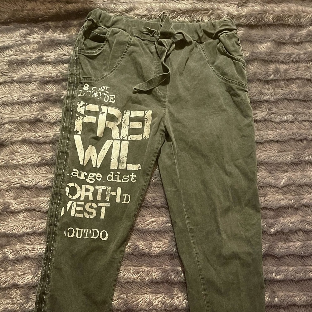 Cropped pants, Made in Italy size M